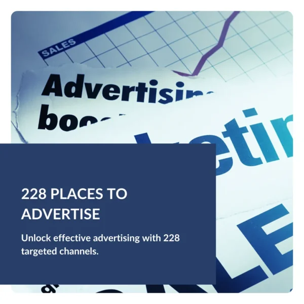 228 Places To Advertise